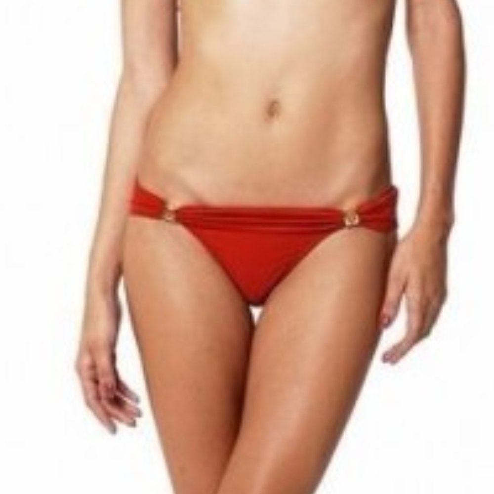 Vix Swimwear RED BIA LOGO BIKINI BOTTOM Size Small